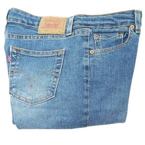 LEVI’S Style 519 Low Rise - Flare Stretch Blue Jeans Size 7